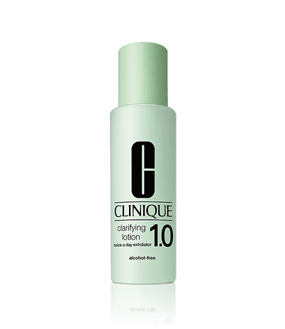 Clarifying Lotion 1,0 Stryges over ansigt og hals to gange dagligt