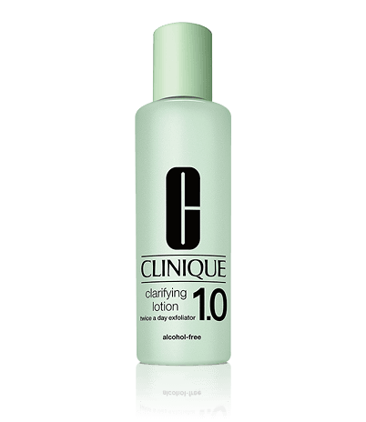 Clarifying Lotion 1,0 Stryges over ansigt og hals to gange dagligt