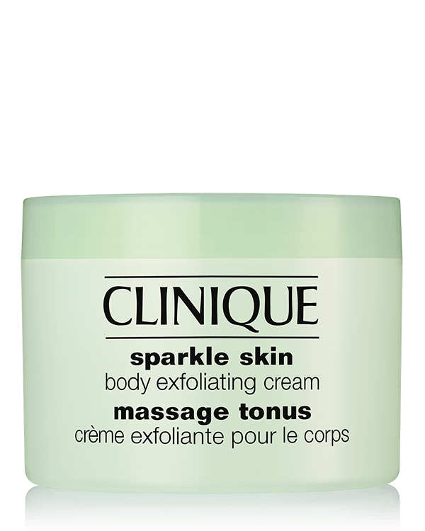 Sparkle Skin&amp;trade; Body Exfoliating Cream, Rich exfoliator rubs away persistent dullness, flakiness. Giver en glat og mere klar hud.