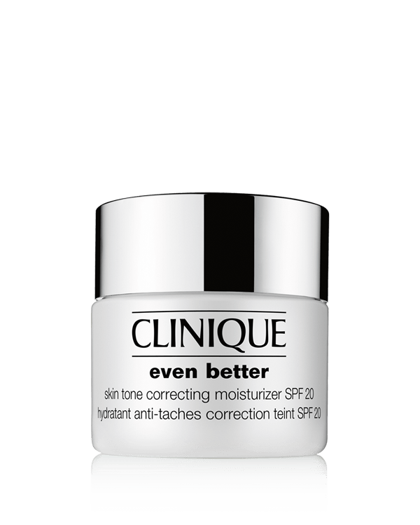 Even Better™ Skin Tone Correcting Moisturizer Broad Spectrum SPF 20, Daily moisturizer helps exfoliate away damage and uncover brighter skin. Beskytter også huden.